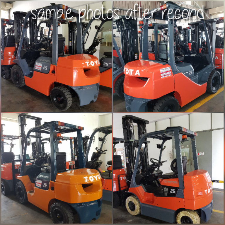 second hand forklift, toyota reconditioned forklift for sale in Malaysia